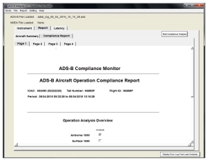ADS-B INTEGRITY™ ADS-B Out Integrity Test Application
