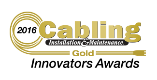 2016 Cabling Installation &amp; Maintenance Gold Innovators Award