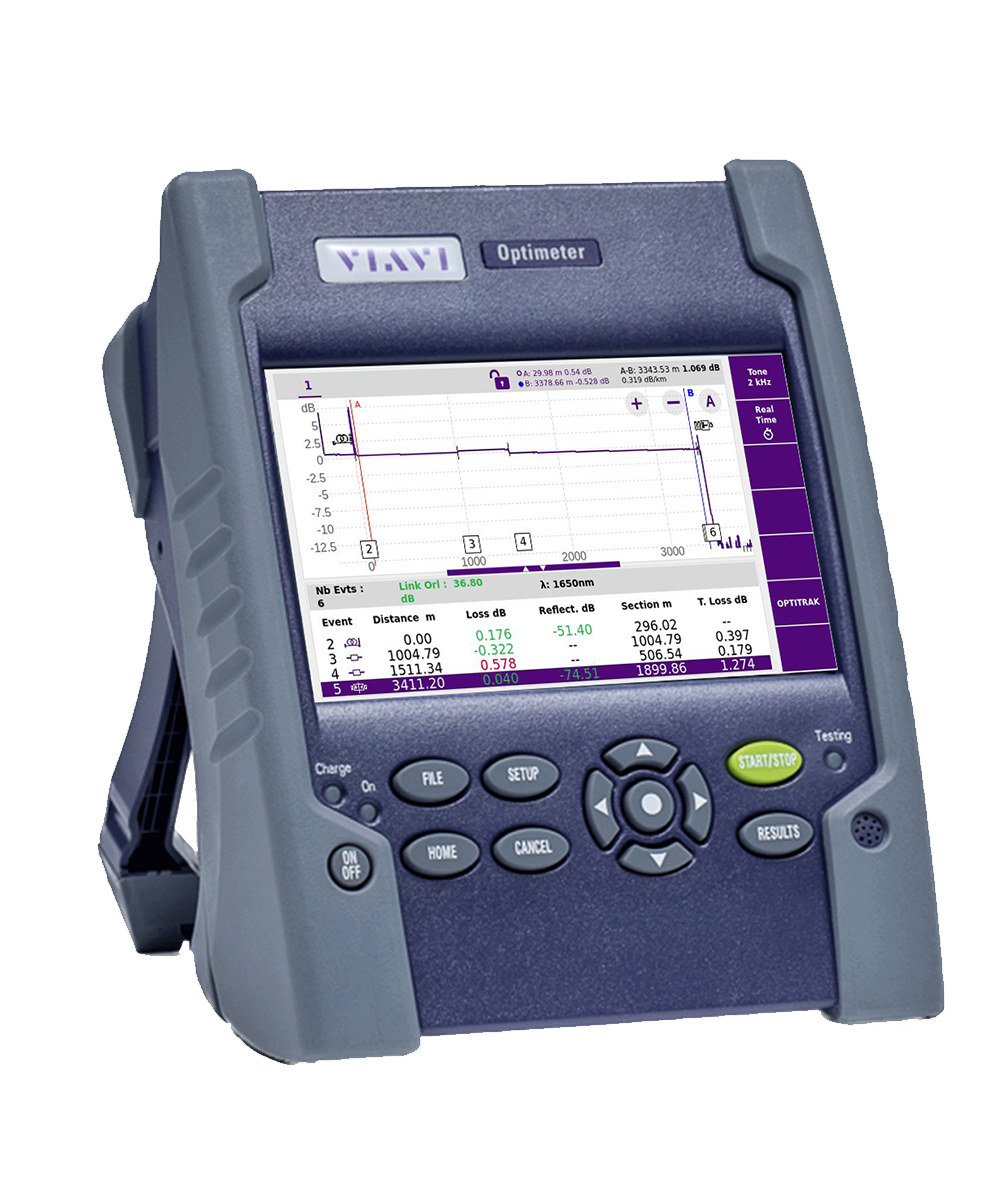 Optimeter | ラストマイル FTTx テストおよび認証試験用メーター