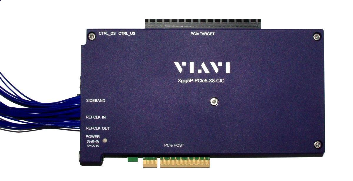 Xgig CEM 8-lane Interposer Module For PCI Express 5.0 | VIAVI Solutions ...