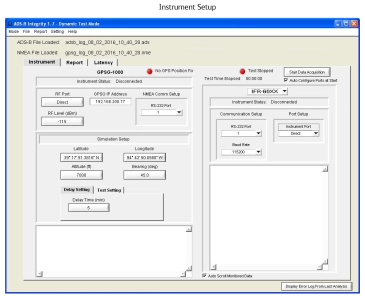 ADS-B INTEGRITY™ Test Application ADS-B INTEGRITY™ Test Application