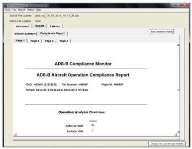 ADS-B INTEGRITY™ ADS-B Out Integrity Test Application ADS-B INTEGRITY™ ADS-B Out Integrity Test Application