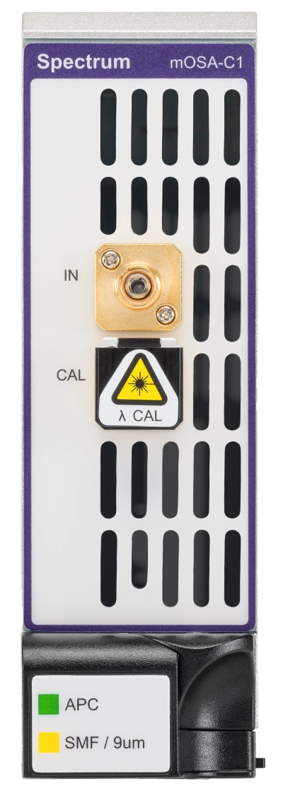 MAP Wideband Optical Spectrum Analyzer (mOSA-C1) MAP Wideband Optical Spectrum Analyzer (mOSA-C1)