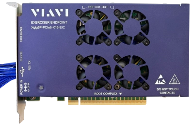 Xgig 16-lane CEM Endpoint Exerciser Test Card for PCI Express 6.0 Xgig 16-lane CEM Endpoint Exerciser Test Card for PCI Express 6.0