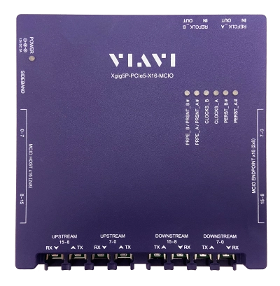 Xgig MCIO 16-lane Interposer Module for PCI Express 5.0 Xgig MCIO 16-lane Interposer Module for PCI Express 5.0
