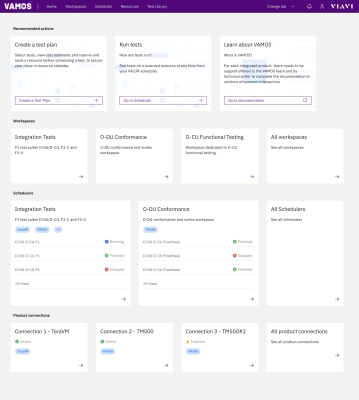 VIAVI Automation Management and Orchestration System (VAMOS)